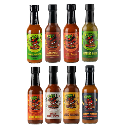 Full Arsenal Hot Sauce Collection – 8 Bottles
