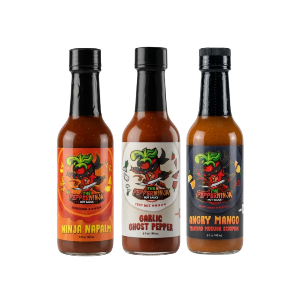 Extreme Hot Sauce 3-Pack