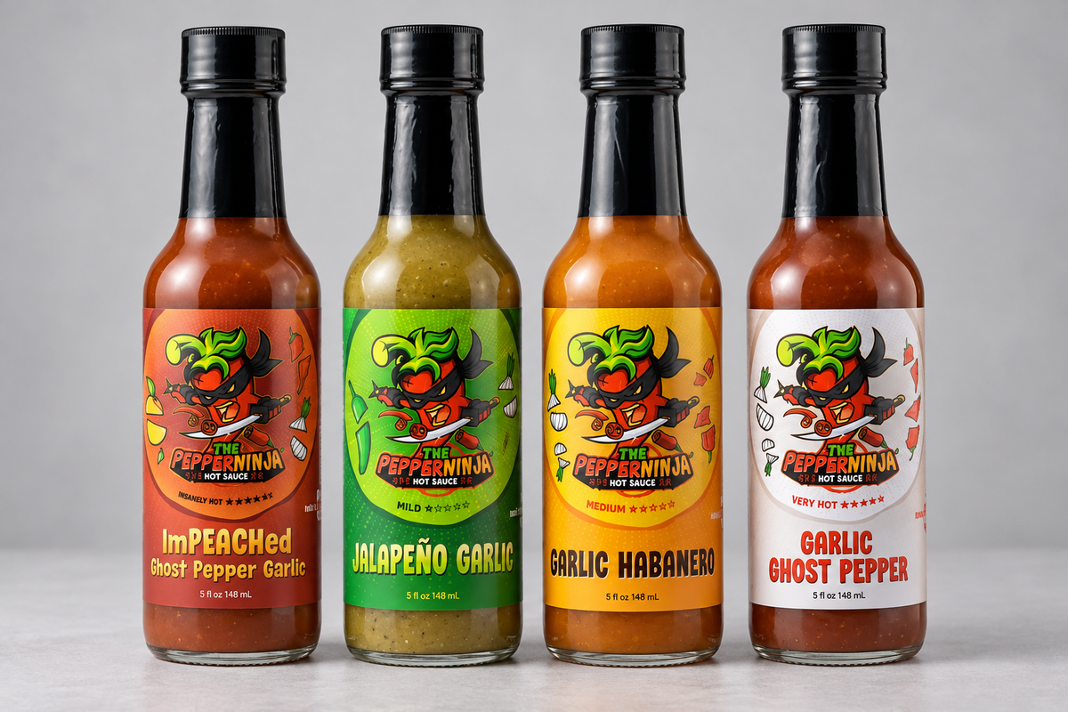Pick 4 & Save Pack Hot Sauce Variety Pack