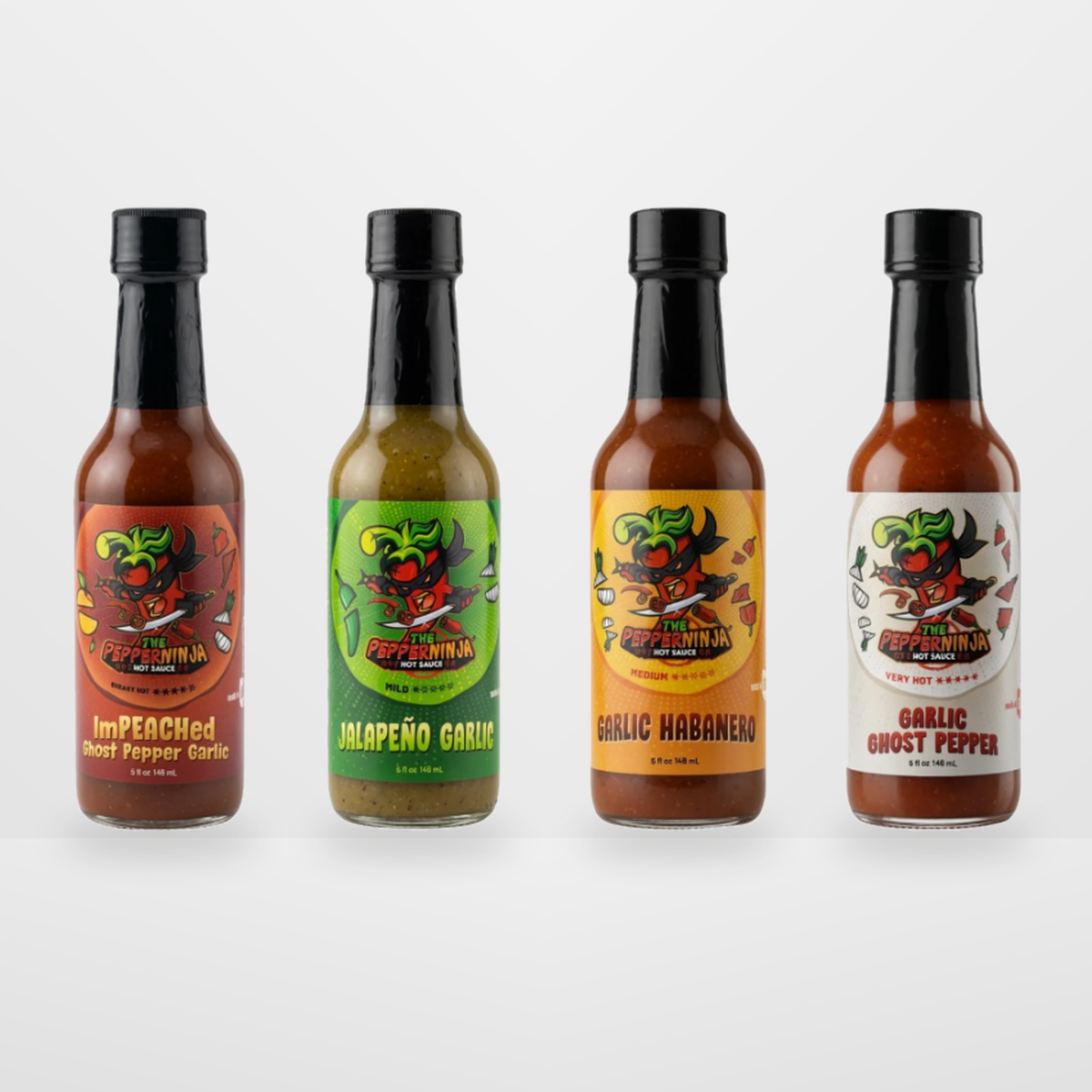 Pick 4 & Save Pack Hot Sauce Variety Pack