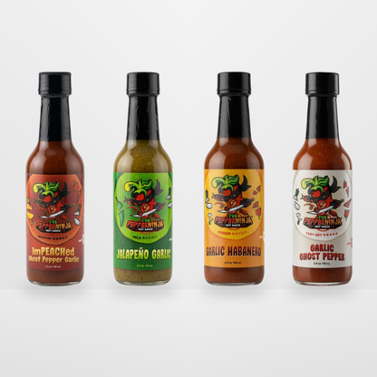 Pick 4 & Save Pack Hot Sauce Variety Pack