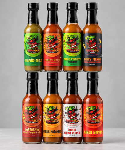Full Arsenal Hot Sauce Collection – 8 Bottles