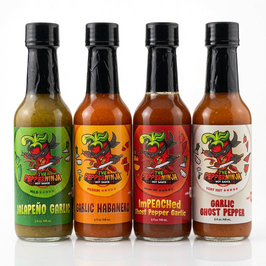 Pick 4 & Save Pack Hot Sauce Variety Pack